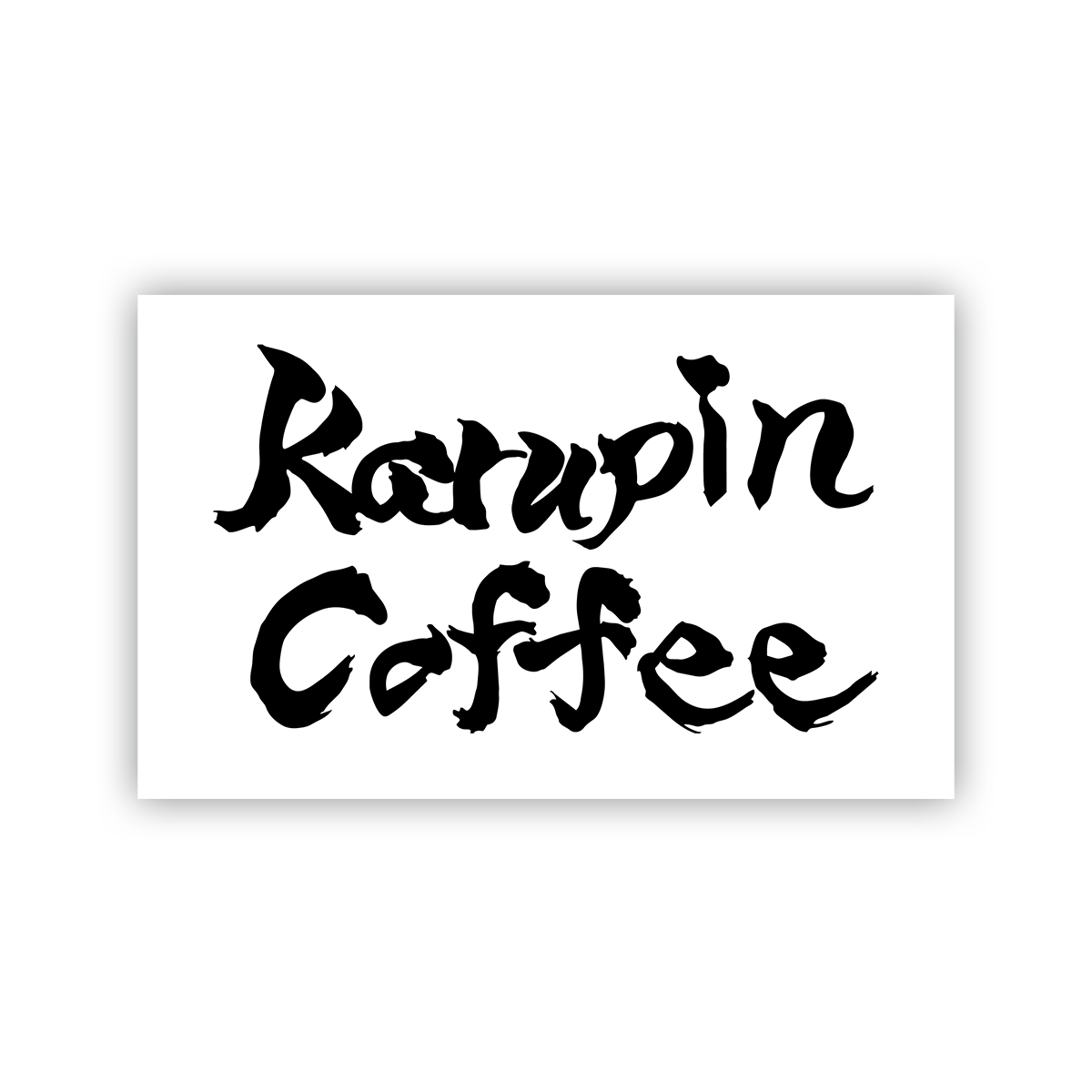 Karupin Coffee (ステッカー付)